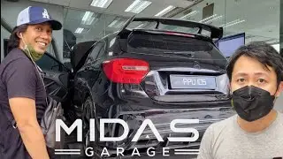 SAMBUNG PROJEK A250 AMG KAK LONG