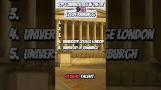 Top 5 Universities in the UK!🎓 (2024 Rankings)