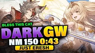 Carried by 150 Seox, can't lie! Dark GW Fairy Princess NM 150 43s - Granblue Fantasy 【グラブル】