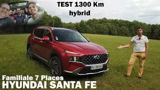 Hyundai SANTA FE Hybrid ! 7 Places et 1300 km de test 2021 2022 2023 2024