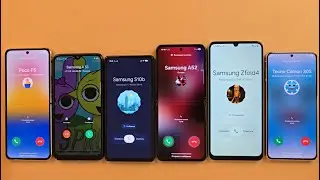 Guess Who's Incoming call Samsung Flip4 Oppo A5S Pixel Google 6A Samsung Flip3 Realme 60X Samsung S2