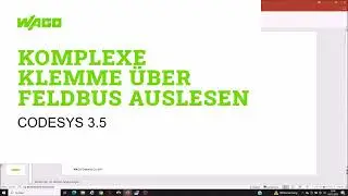 WAGO komplexe Funktionsklemme über Feldbus auslesen