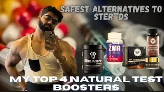 Safest replacement of ster**d !!!! Top 4 testosterone boosting supplements !! 