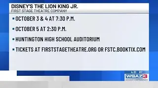 The Lion King Jr. with First Stage Theatre Company