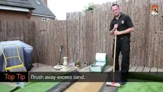 Руководство по установке TigerTurf 7: Сшивание.