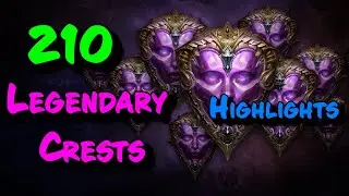 210 Legendary Crest Runs Highlights | Diablo Immortal