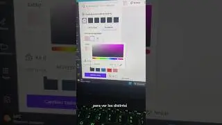 Efecto gradiente en fondo desde Canva! 🎨