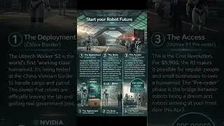 First, the Ubtech Walker S2 is already patrolling the China border. Second, NVIDIA and LG have laun