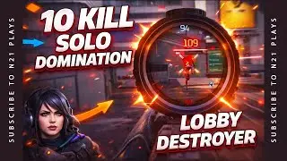 Solo vs Squad Domination in Farlight 84 🔥 | 10 Kill Streak by N21 Plays