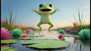 🌈Croac, croac, la ranita🐸Canción infantil  Canciones Infantiles #La_canción_del_bosque