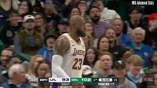 LeBron James - 17 Points, 5 Assists, 8 Rebounds vs Mavericks - 2025-26 Regular Season