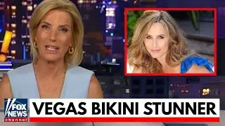 News Anchors watch Danielle Demski get into Vegas pool & reveal bikini with Jessica Holmes