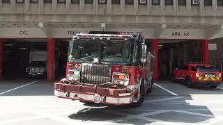 Chicago Fire Department Engine 42 Responding