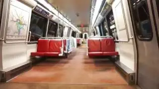 WMATA Metrorail Alstom 6000 Series Railcar #6000 On Red Line