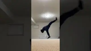 Learn TOUCHDOWN RAIZ in the HOUSE #tricking #flips #tutorial #shorts #martialarts #taekwondo #tdr
