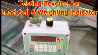 Testing devoice for  Weighing Load Cell and Weighing Indicator by Care International Scale