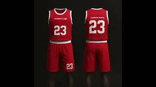 Custom Basketball Uniform &ndash; Organic & Recycled Fabric  #b2b #nfl #sportswearfactory #sportswear