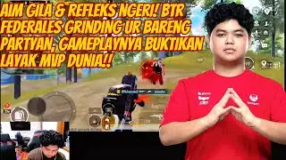 Gameplay MVP Dunia‼️BTR Federales Grinding UR Bareng Partyan, Semua Fight Dimenangkan🥶😱 #pubgmobile