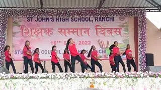 St. John Inter college Ranchi // Teacher's day 2022// Sparkel girls dance group