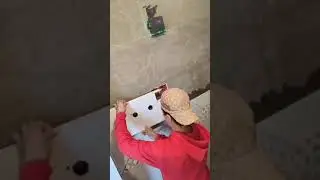 Pro tiling work with DIY measuring tools