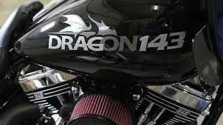 S&S Cycle - PROJECT DRAGON 143 - Custom T143 Drag Strip Bagger