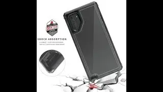 The Best Clear Cases For The Galaxy Note 10+ Pt.12  - The Cellio Black Edge Triple Layer Case