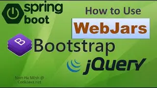 Spring Boot: How to use WebJars for Bootstrap and jQuery