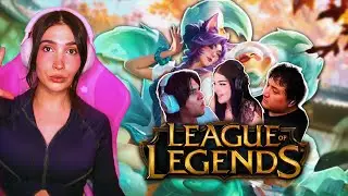 ESTAN MUY SINCRONIZADAS! 😱🤣 | NEZUMI juega LOL con CAPRI, ELKEVO, VICTORIOSO Y CEVICHE