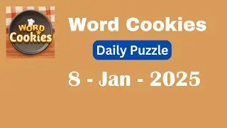 Word Cookies Daily Challenge January 8 2025 Answers