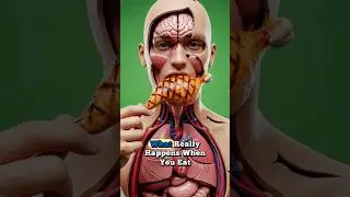 What Grilled Chicken Does to Your Body | 3D Digestive Animation #science #facts