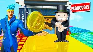 Er ist SUPER REICH! 🤑 Monopoly in FORTNITE mit @odumanpique und @weaknezz8373
