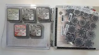 December Daily Foundation Page: Stamp Your Own Pattern Paper