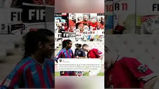 🤯😈Rooney vs. Ronaldinho: The Untold FIFA Cover Story!🔥 #football #mufc #ronaldinho #rooney #fifa