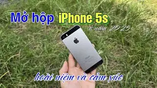 Mở hộp iPhone 5S ở năm 2025 | Chiếc iPhone mang nhiều hoài niệm