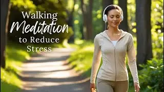 Walking Meditation to Reduce Stress (Mindful Walking Experience)