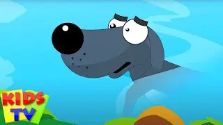 The Dog and His Reflection |  Stories For Children |  Stories For Babies with Kids Tv