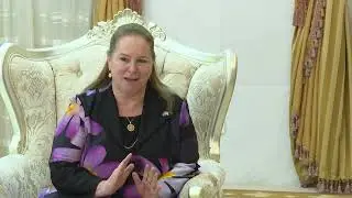 فخامة رئيس الجمهورية يتسلم أوراق اعتماد سفيرة كندا لدى بلادنا