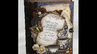 Coffee Talk Mini Album J & S Hobbies and Crafts Design Team Project