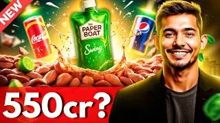 How Paper Boat Made ₹550 Cr | Soft Drinks Business Success | Paper Boat Juice Case Study