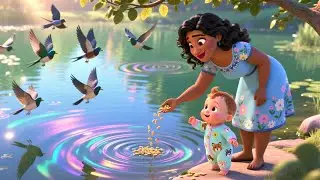 Farmyard Fun with Baby 🐮✨🍼 | Kids Fantasy Song | Learn Farm Sounds and Happy Routines