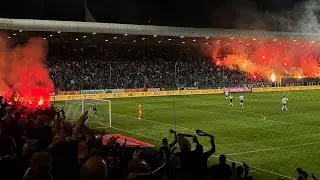 Željezničar 2-0 Sarajevo 27.09.2025. (Dimnijada, atmosfera, slavlje)