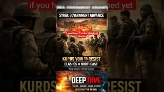 Syria Conflict: Government Forces Advance, Kurds Vow to Resist | 30-Second Update