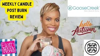New Fall Candles + Weekly Candle Post Burn Review #93