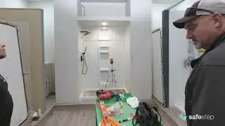 2025 Safe Step New Shower Install Time Lapse (Reupload)
