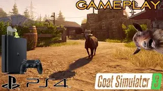 Goat simulator 3 | PS4 version gameplay (1080p 30fps)