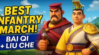 Bai Qi + Liu Che: The Best Infantry March for Field Fights in 2025! 🛡️🔥
