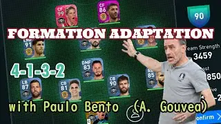 &Aacute;P DỤNG CHIẾN THUẬT | PAULO BENTO (A. GOUVEA) | PES 2020 MOBILE |