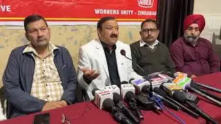 Jammu Province Bank Employees Federation held a Press Conference at Press Club, Jammu