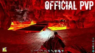 THE LAVA CAVE w/ Rex Breeding and More - Official PVP (E62) - ARK Survival