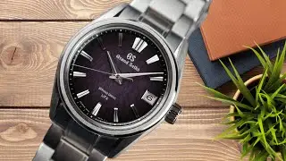 Grand Seiko Spring Drive UFA Ice Forest SLGB005 Review | Ever-Brilliant Steel & Purple Dial